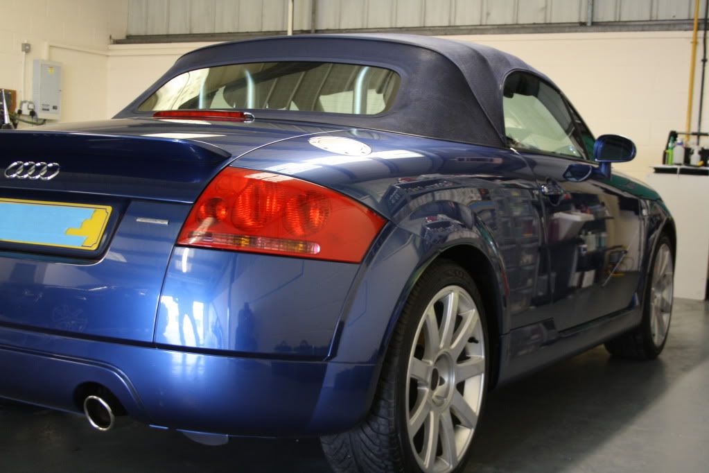 Audi TT Soft top enhancement detail Detailing World Forum